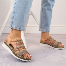 Sandalias cómodas Rieker W RKR669 multicolor 4