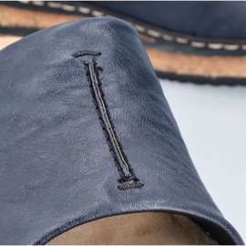 Cómodas chanclas Rieker W RKR670, azul marino 15