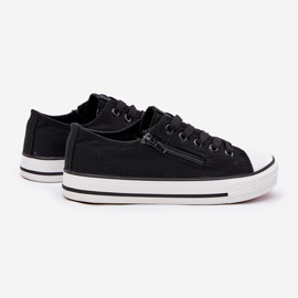Lace negro -Up Sneakers de zapatillas 6