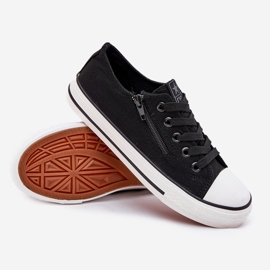 Lace negro -Up Sneakers de zapatillas 1