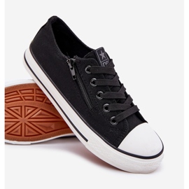 Lace negro -Up Sneakers de zapatillas 2