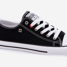 Big Star Men's Big NN174300 zapatillas para hombres Hi-Polish System Black negro 1
