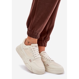 Zapatillas de deporte femenino Big Star nn274668 beige 1