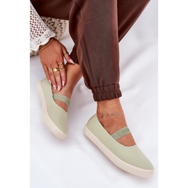 Big Star Women NN274604 Sneakers de color verde claro 6