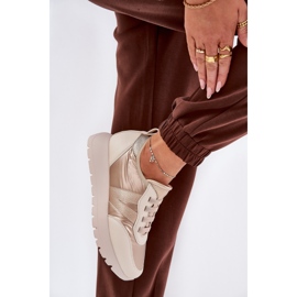 Vinceza Zapatos deportivos femeninos en la plataforma Vincez 58510 Zlotys dorado 6
