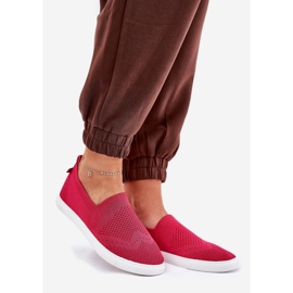 Femenina Slip-On Big Star FF274A605 Fuksja rosado 1