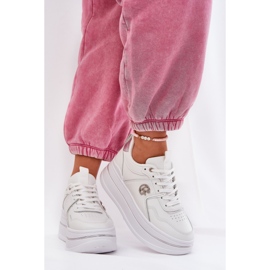 Deportivas Mujer Plataforma Blancas blanco 2