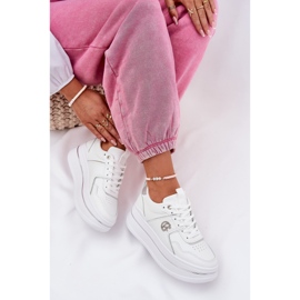 Deportivas Mujer Plataforma Blancas blanco 7
