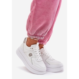 Deportivas Mujer Plataforma Blancas blanco 1