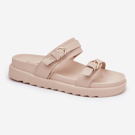 Flip Flip Flip Flip en la plataforma con Beige de Golden Heblas 4
