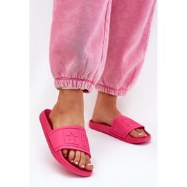 Zapatillas para mujeres Big Star nn274a668 fuchsia rosado 5