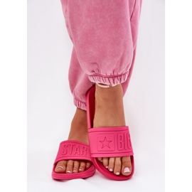 Zapatillas para mujeres Big Star nn274a668 fuchsia rosado 7