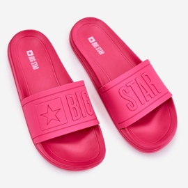 Zapatillas para mujeres Big Star nn274a668 fuchsia rosado 4