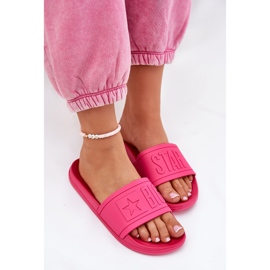Zapatillas para mujeres Big Star nn274a668 fuchsia rosado 12
