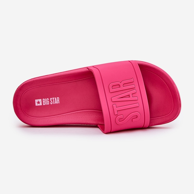 Zapatillas para mujeres Big Star nn274a668 fuchsia rosa 1