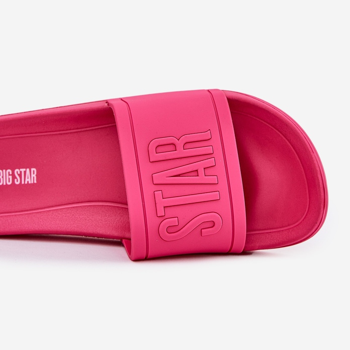 Zapatillas para mujeres Big Star nn274a668 fuchsia rosado 2