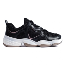 Kylie Zapatillas negras con estilo negro 4