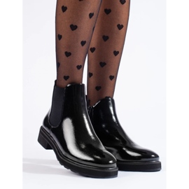 Botas negras clásicas de Sergio Leone negro 2