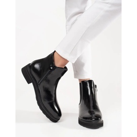 Botas negras clásicas de Sergio Leone negro 2