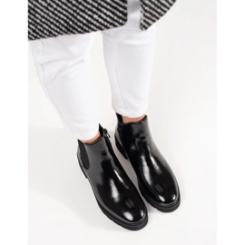 Botas negras clásicas de Sergio Leone negro 3