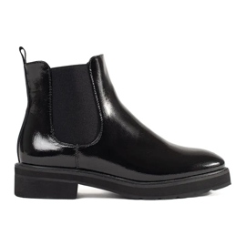 Botas negras clásicas de Sergio Leone negro 5