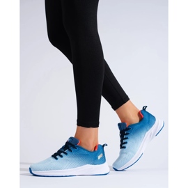 Zapatillas deportivas ligeras DK azul 3