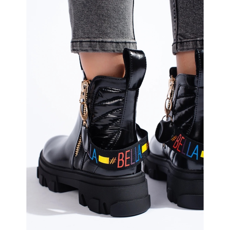Botines plataforma mujer negro 2 Botines plataforma mujer negro 2