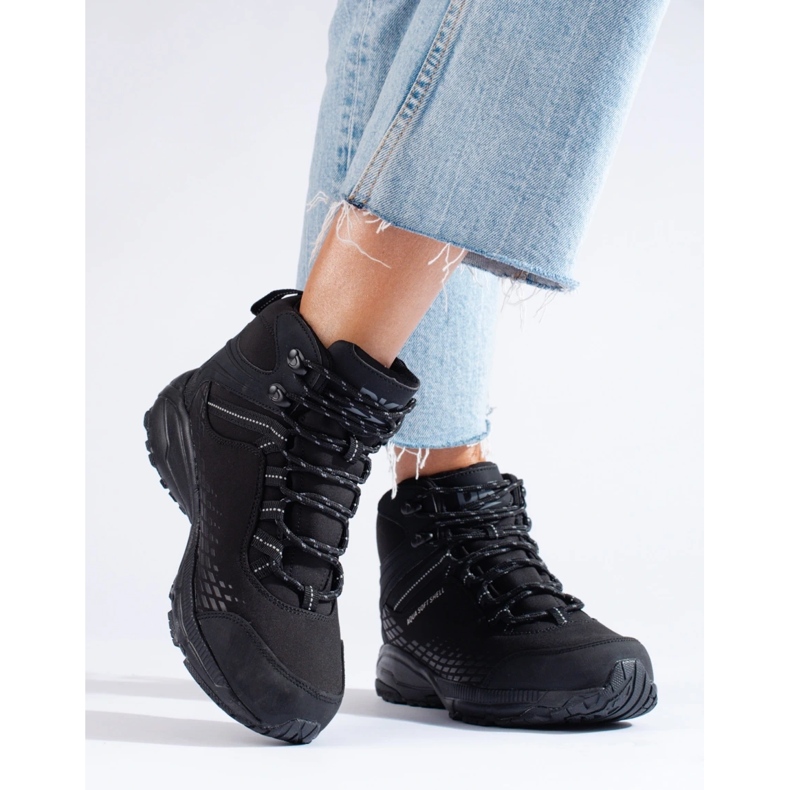 Zapatos trekking mujer altos DK negro 1