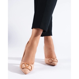 Salones de mujer Vinceza ante beige 3