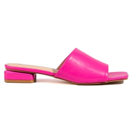 Sandalias mujer tacón Shelovet rosa rosado 6