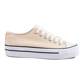 Deportivas mujer Shelovet beige 4
