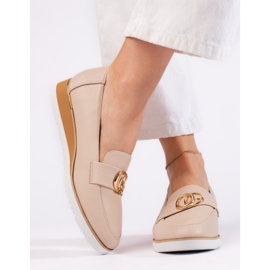 Goodin Señores beige de mujer elegante. 2