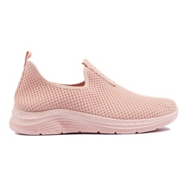 Deportivas de tejido rosa rosado 3