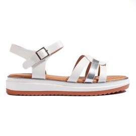 Sandalias plataforma mujer blancas blanco 2 Sandalias plataforma mujer blancas blanco 2