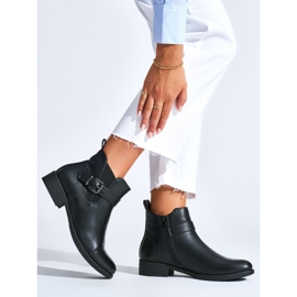 Botas planas mujer negras negro 1 Botas planas mujer negras negro 1