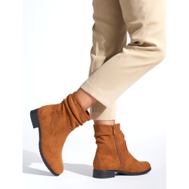 Botas cowboy marrones mujer marrón 1