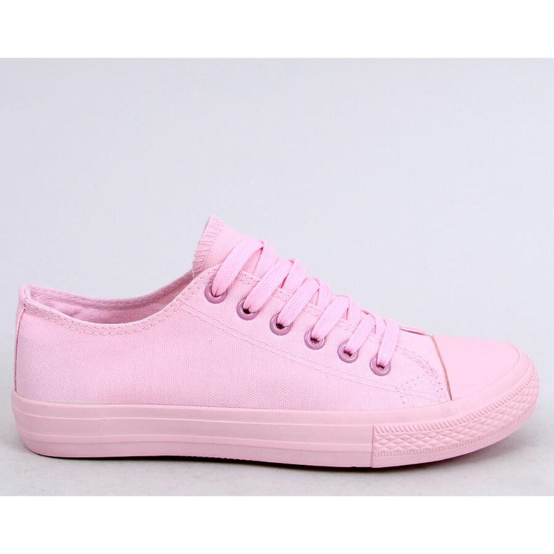 Zapatillas rosa monocolor rosa para mujer rosa 2
