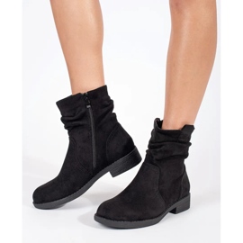 Botas cowboy mujer ante negro 2