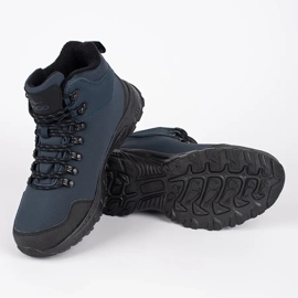 Vico Zapatos altos trekking azul marino para hombre. 1