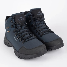 Vico Zapatos altos trekking azul marino para hombre. 2