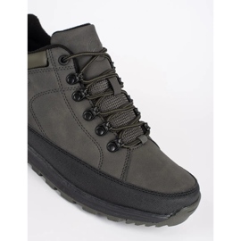 Vico Zapatos trekking hombre cordones verdes 3