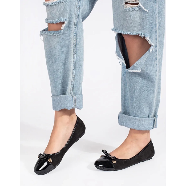 Bailarinas planas negras negro 2