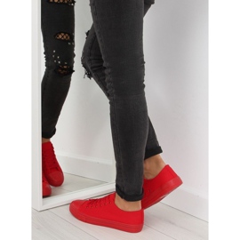 Deportivas mujer monocolor rojo big red 2