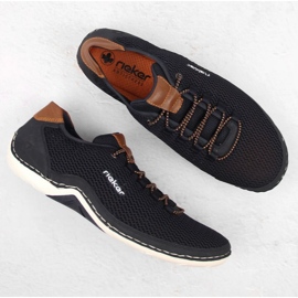 Zapatos cómodos Rieker M RKR666 azul marino 17