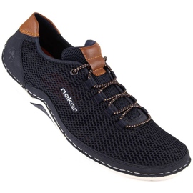 Zapatos cómodos Rieker M RKR666 azul marino 24