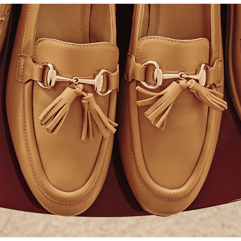 Marco Shoes Mocasín piel flecos 2199P-003-1 marrón 1