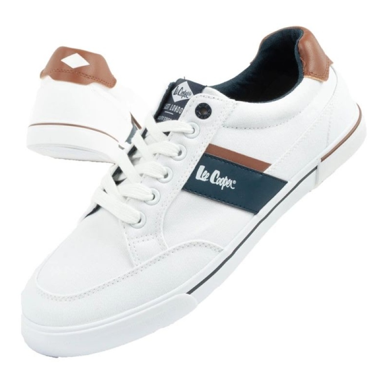 Lee Cooper LCW-25-02-3244M zapatos zapatillas de zapatillas blancas blanco 1 Lee Cooper LCW-25-02-3244M zapatos zapatillas de zapatillas blancas blanco 1