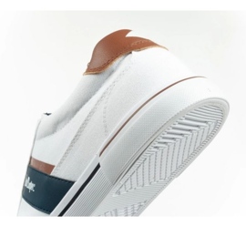 Lee Cooper LCW-25-02-3244M zapatos zapatillas de zapatillas blancas blanco 6