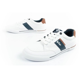 Lee Cooper LCW-25-02-3244M zapatos zapatillas de zapatillas blancas blanco 7