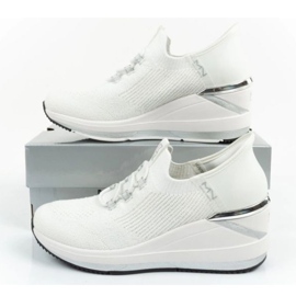Skechers The Triple-Dallis 177721/Wht Women's Shoes blanco 9